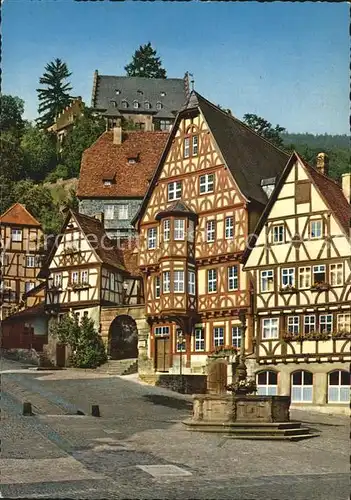 Miltenberg Main Marktplatz Schnatterloch Kat. Miltenberg