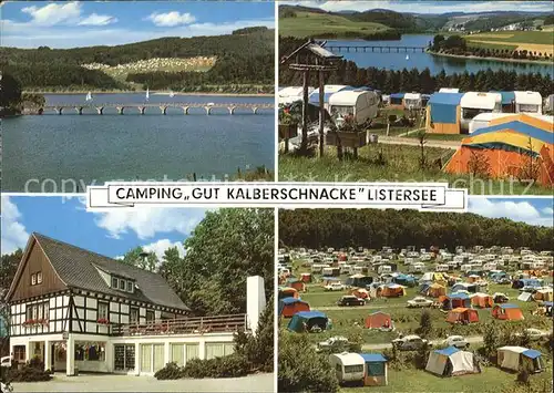 Drolshagen Camping Gut Kalberschnacke Listersee Kat. Drolshagen