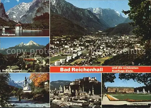 Bad Reichenhall Herrenchiemsee Koenigsee Salzburg Kat. Bad Reichenhall