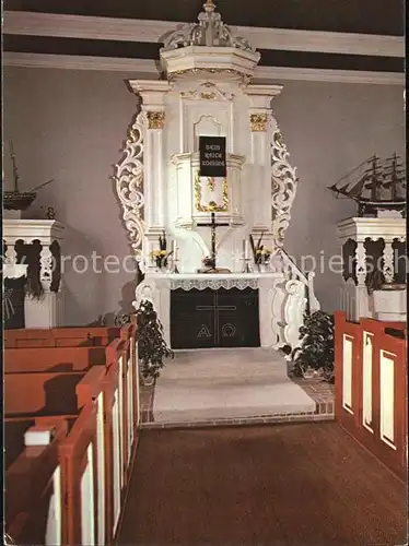 Carolinensiel Harlesiel Ostfriesland Evangelisch lutheranische Kirche  Kat. Wittmund