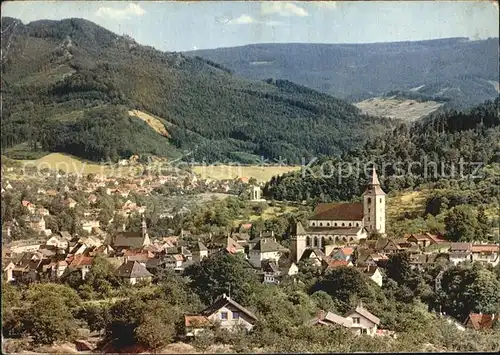 Gernsbach Panorama Kat. Gernsbach