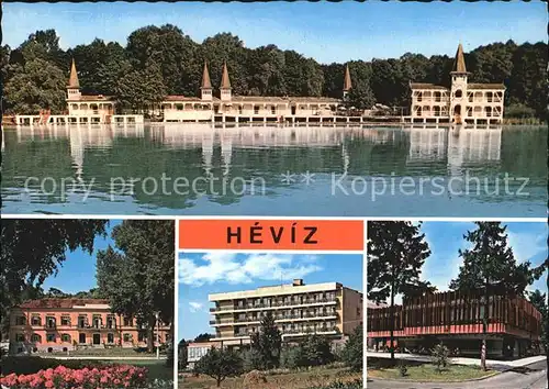 Hevizgyogyfuerdoe Heilbad Thermalsee Kurhotels Kat. Ungarn