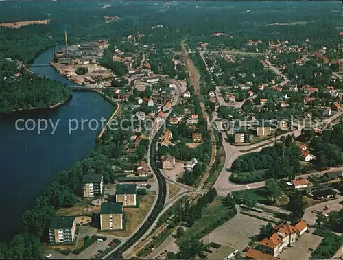 Stroemsnaesbruk Flygfoto Fliegeraufnahme