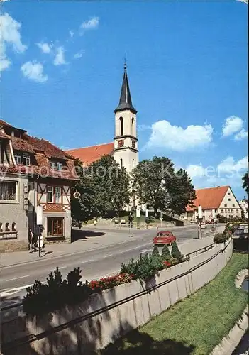 Bad Duerrheim Hauptstrasse Kirche Hoechstgelegenes Solbad Europas Kat. Bad Duerrheim