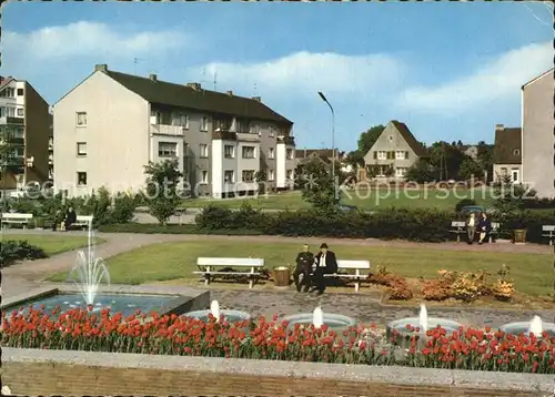 Vluyn Grafschafter Platz Springbrunnen Kat. Neukirchen Vluyn