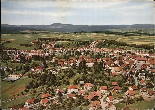 Bonndorf Schwarzwald Fliegeraufnahme Kat. Bonndorf