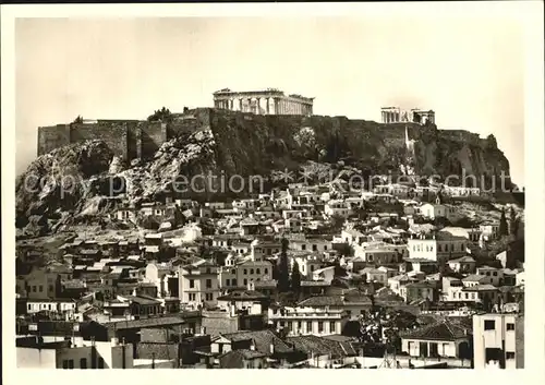 Athen Griechenland mit Akropolis Kat. 