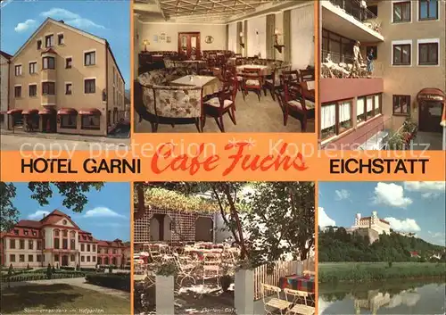 Eichstaett Oberbayern Hotel Garni Cafe Fuchs Kat. Eichstaett