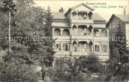 Friedrichroda Villa Erna Kat. Friedrichroda