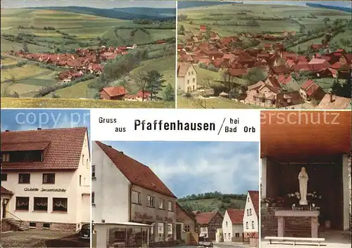 Pfaffenhausen Spessart Panorama Dorfmotive Altar Kat. Jossgrund