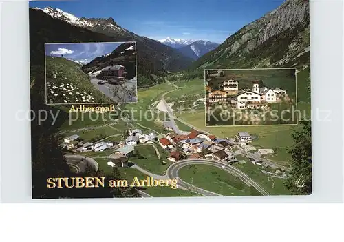 Stuben Vorarlberg Arlbergpass Klostertal Schesaplana Kat. Kloesterle