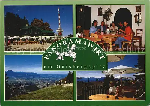 Gaisberg Panoramawirt am Gaisbergspitz Kat. Salzburg