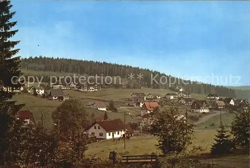 Eisenbach Schwarzwald Teilansicht Luftkurort Kat. Eisenbach (Hochschwarzwald)