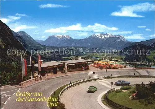 Wiesing Tirol Kanzlerkehre Rasthaus Unterinntal Wilder Kaiser Kaisergebirge Kat. Wiesing Schwaz