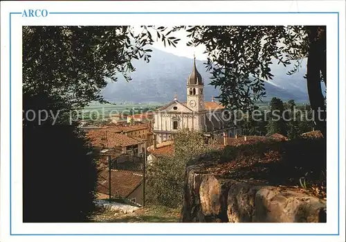 Arco Trentino Panorama Chiesa Kirche Kat. Italien