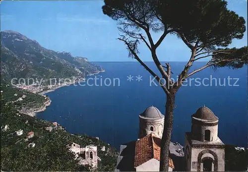 Ravello Panorama da Villa Rufolo Meerblick Kat. Italien