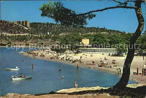 Santa Ponsa Mallorca Islas Baleares Vista parcial de la playa Strand Kat. Calvia