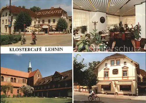 Lehnin Klostercafe am Zisterzienserkloster Kat. Kloster Lehnin