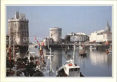 La Rochelle Charente Maritime Le vieux port Alter Hafen Geschichte Kat. La Rochelle