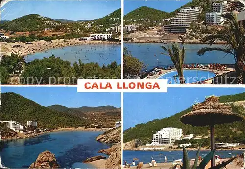 Cala Llonga Playa Strand Hotelanlagen Kat. Ibiza Islas Baleares