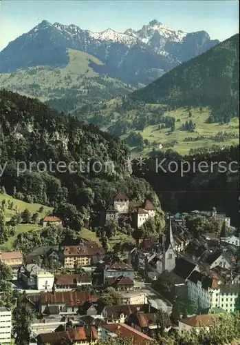 Feldkirch Vorarlberg gegen Gurtisspitze Kat. Feldkirch