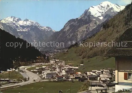 Kloesterle Vorarlberg Arlbergstrasse Alpenpanorama Kat. Kloesterle