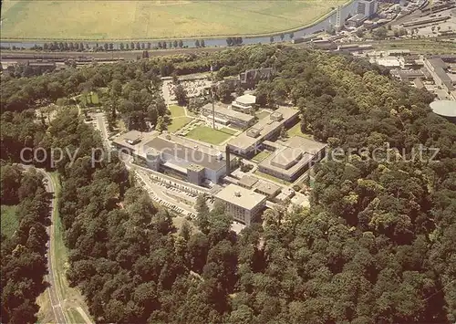 Saarbruecken Saarlaendischer Rundfunk Funkhaus Schloss Halberg Fliegeraufnahme Kat. Saarbruecken