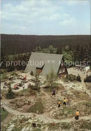 Oberhof Thueringen Rennsteiggarten Kat. Oberhof Thueringen