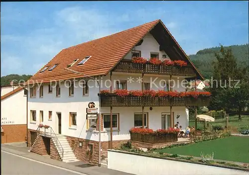 Gras Ellenbach Gasthaus Zum Odenwald Kat. Grasellenbach