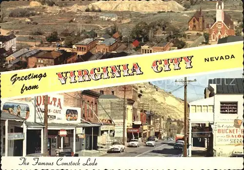 Virginia City Nevada Comstock Lodge Kat. Virginia City