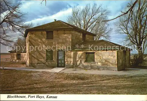 Kansas City Kansas Blockhaus Fort Hays Kat. Kansas City