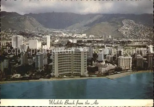 Waikiki Beach Hotels Fliegeraufnahme Kat. Waikiki Honolulu