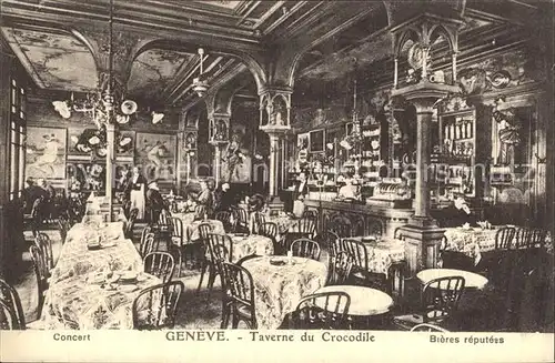 Geneve GE Taverne du Crocodile Kat. Geneve