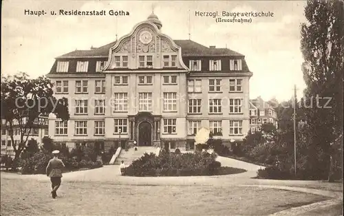 Gotha Thueringen Herzogliche Baugewerkschule Residenzstadt Kat. Gotha