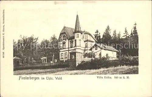 Finsterbergen Villa Erika Kat. Finsterbergen Thueringer Wald