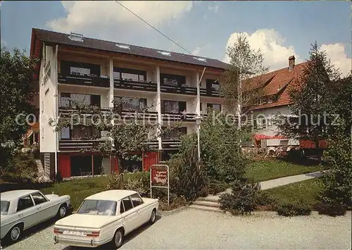 Mitteltal Schwarzwald Parkcafe Pension Odenhof Kat. Baiersbronn