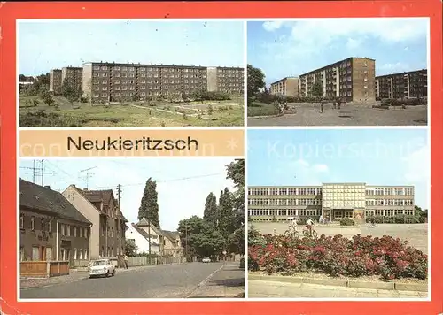 Neukieritzsch Neubaugebiet Friedensstr Polytech Oberschule Kat. Neukieritzsch