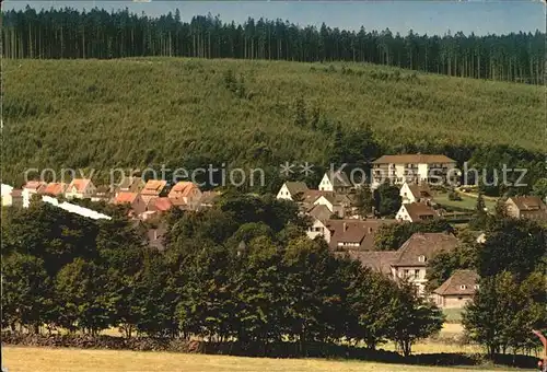 Neuhaus Solling Teilansicht Kat. Holzminden