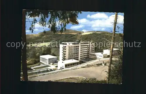 Manderscheid Eifel Eifelsanatorium mit Mosenberg Kat. Manderscheid