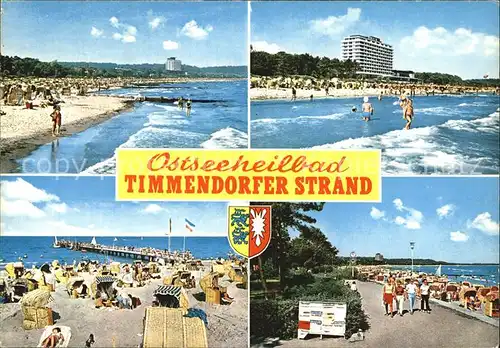 Timmendorfer Strand Strandpartien Promenade Seebruecke Kat. Timmendorfer Strand
