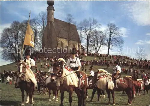 Traunstein Oberbayern Georgiritt Kirche Kat. Traunstein