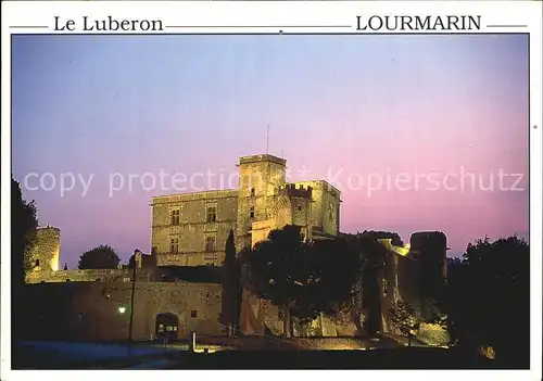 Lourmarin Le Luberon Chateau Kat. Lourmarin