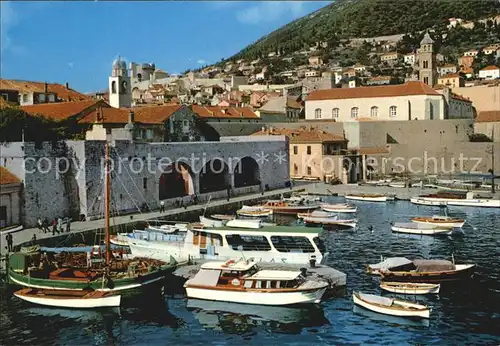 Dubrovnik Ragusa Stara Luka Hafen Kat. Dubrovnik
