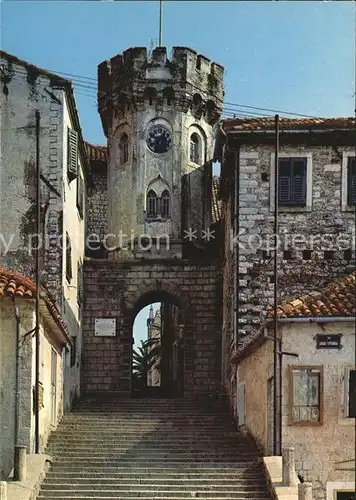 Hercegnovi Uhrturm Kat. Montenegro