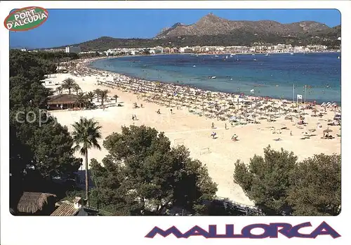 Alcudia Mallorca Strand Kat. Spanien