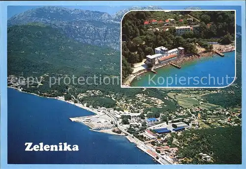 Zelenika Fliegeraufnahme Kat. Montenegro