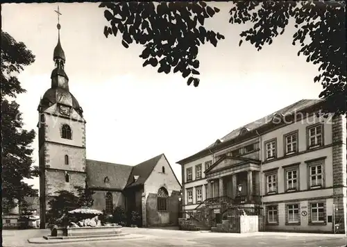 Detmold Marktkirche Rathaus Kat. Detmold