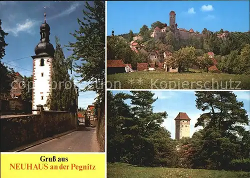 Neuhaus Pegnitz Burg  Kat. Neuhaus a.d.Pegnitz