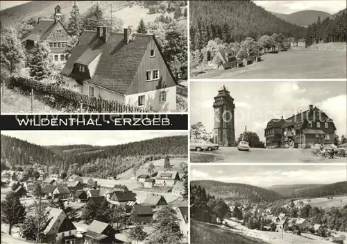 Wildenthal Eibenstock HO Berghotel Aussichtsturm