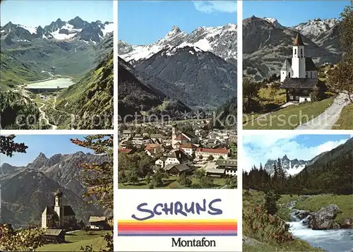 Schruns Vorarlberg Bartolomaeberg Innerberg Silbertal  Kat. Schruns